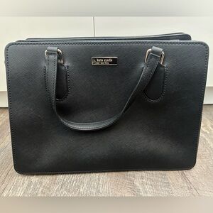 Kate Spade Black Textured Purse